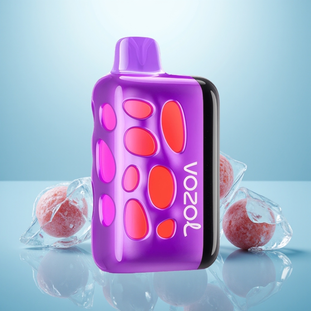 VOZOL RAVE 40000 Vape חד פעמי 1000mAh Grape Ice Eclipse Vaping Animation