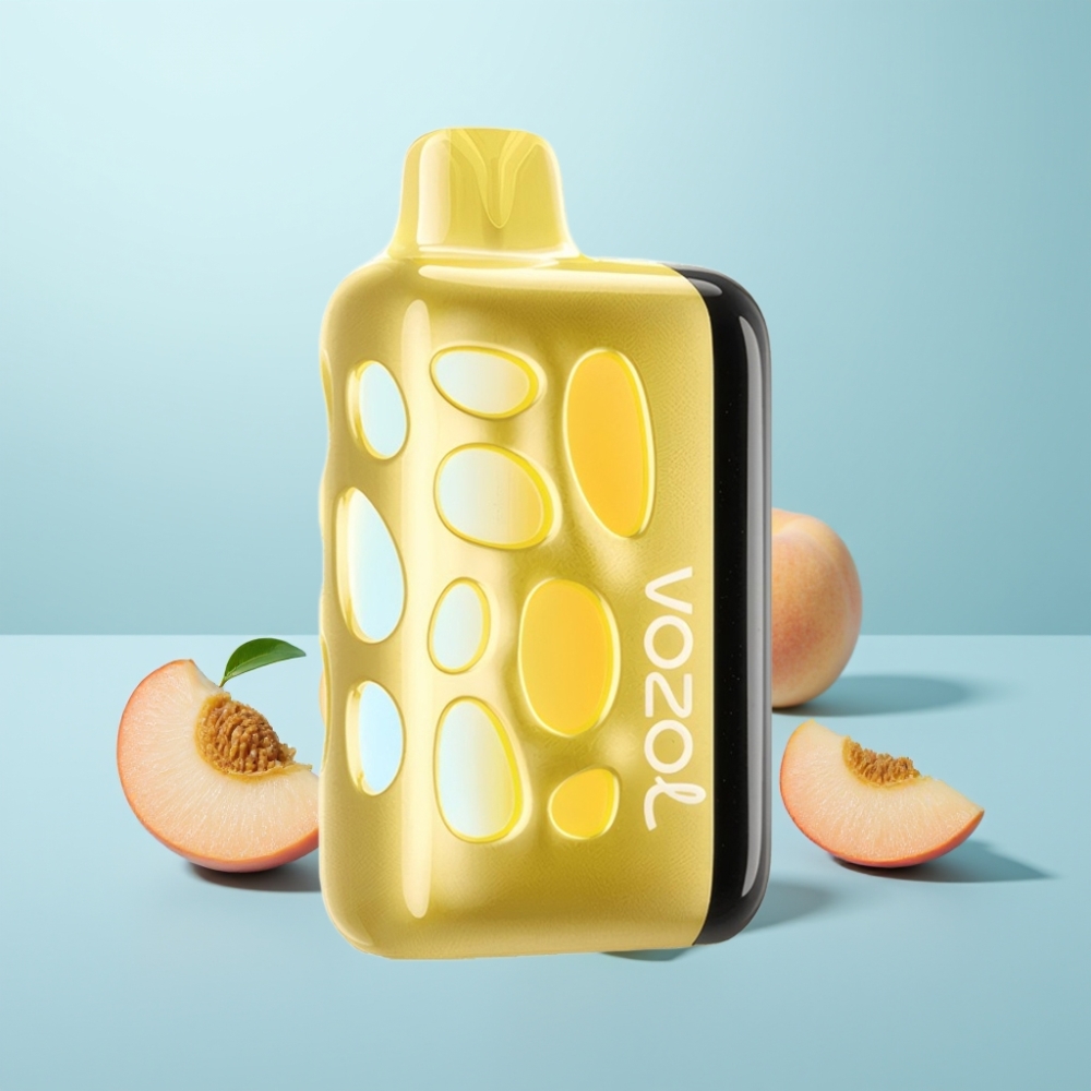 VOZOL RAVE 40000 Vape חד פעמי 1000mAh Mango Peach 270° Vibrant Glow