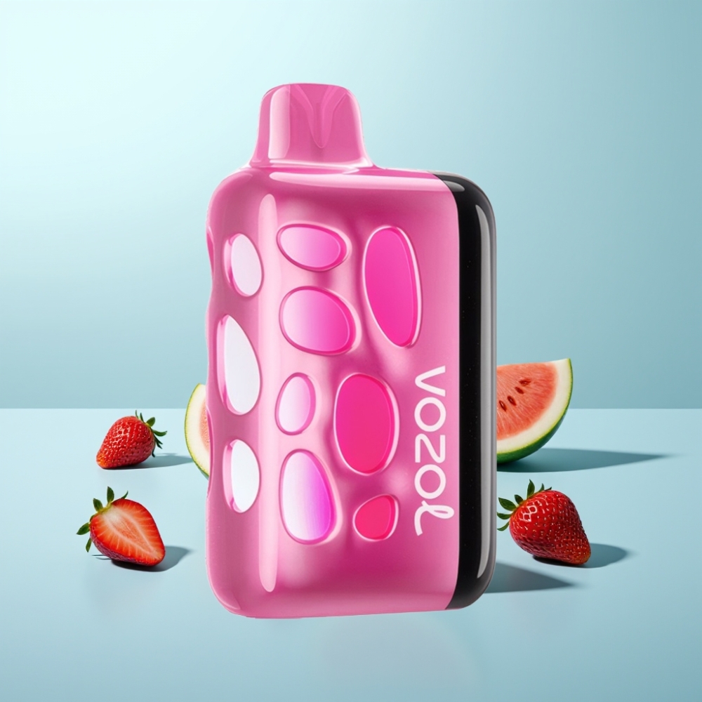 VOZOL RAVE 40000 Vape חד פעמי 270° Vibrant Glow 1000mAh תות אבטיח