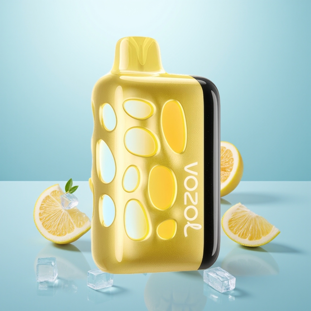 VOZOL RAVE 40000 Vape חד פעמי Mango קרח עם 270 מעלות עיצוב זוהר ומצב מסיבה 1000mAh