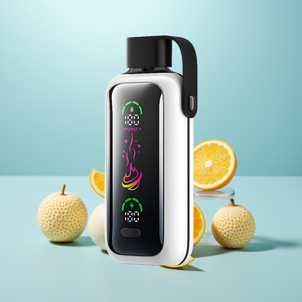 VOZOL Star 20000 Puffs 2.2" HD Screen Dual Mesh 650mAh תפוז אננס ליצ'י