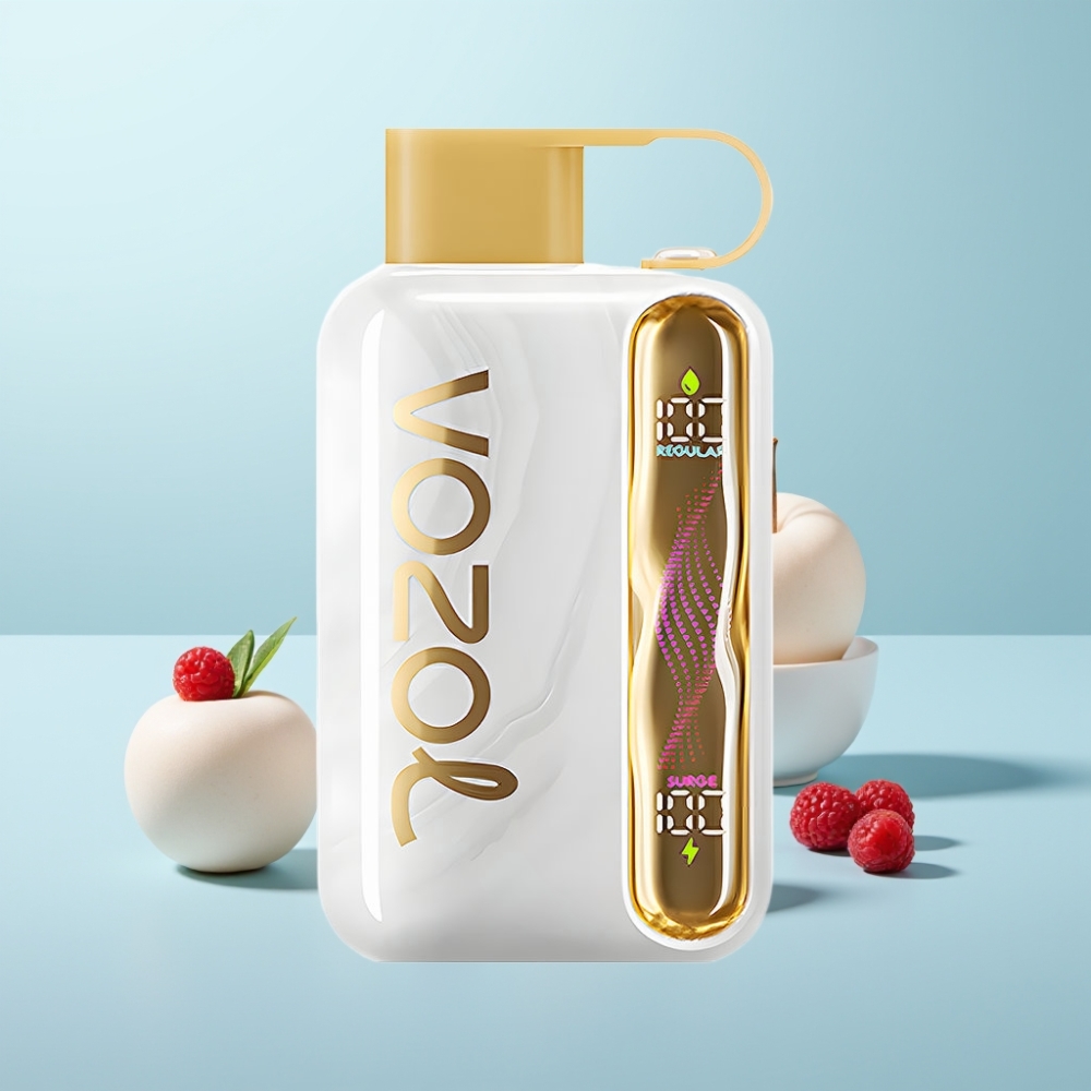 VOZOL STAR 40000 Puffs Vape חד פעמי אפרסק לבן פטל סוללה 1000mAh ניקוטין 20/50mg/ml Type-C