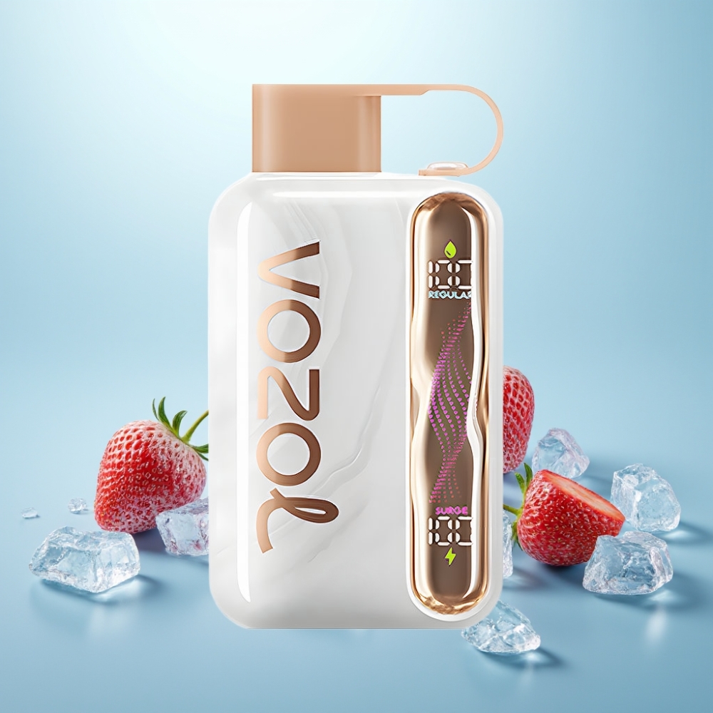 VOZOL STAR 40000 Puffs Vape חד פעמי תות קרח 1000mAh Type-C