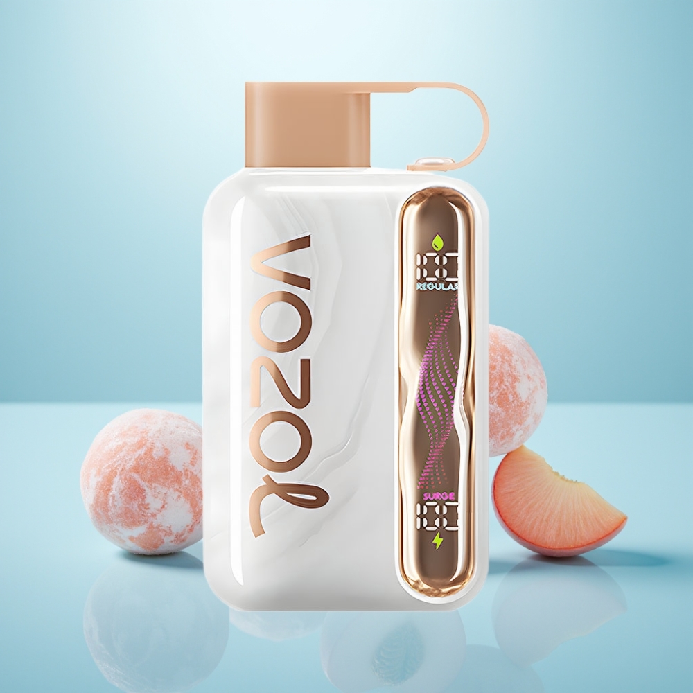 VOZOL STAR 40000 Puffs Vape חד פעמי אפרסק קרח 1000mAh Type-C