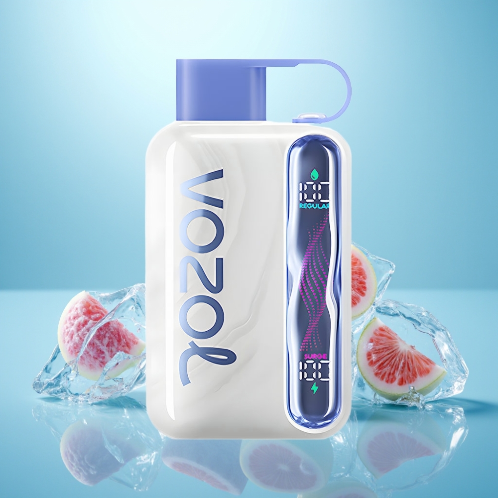 VOZOL STAR 40000 Puffs Vape חד פעמי עם טעם Blue Razz Ice, סוללה 1000mAh, Type-C
