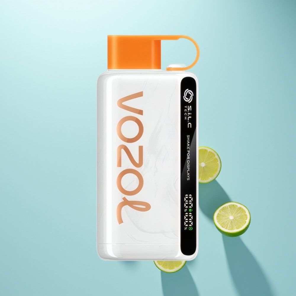 VOZOL STAR 9000/12000 Vape חד פעמי לימון ליים עם סוללה 650mAh טעינה מהירה ב-30%