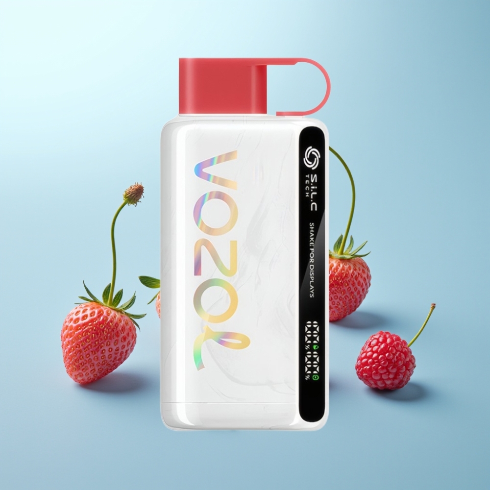 VOZOL STAR 9000/12000 Vape חד פעמי תות פטל דובדבן עם 650mAh S.i.L.C TECH