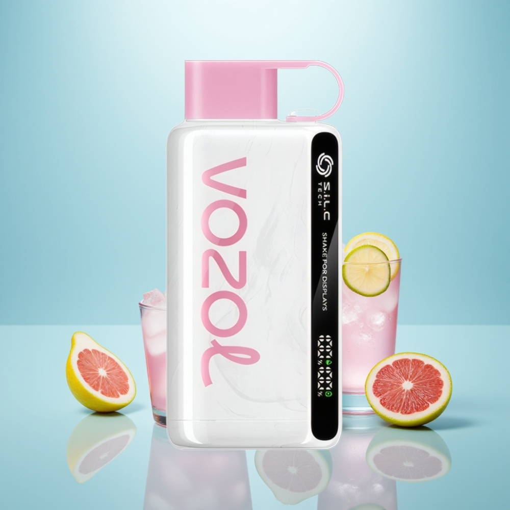 VOZOL STAR 9000/12000 Vape חד פעמי לימונדה ורודה S.i.L.C TECH 30% טעינה מהירה יותר