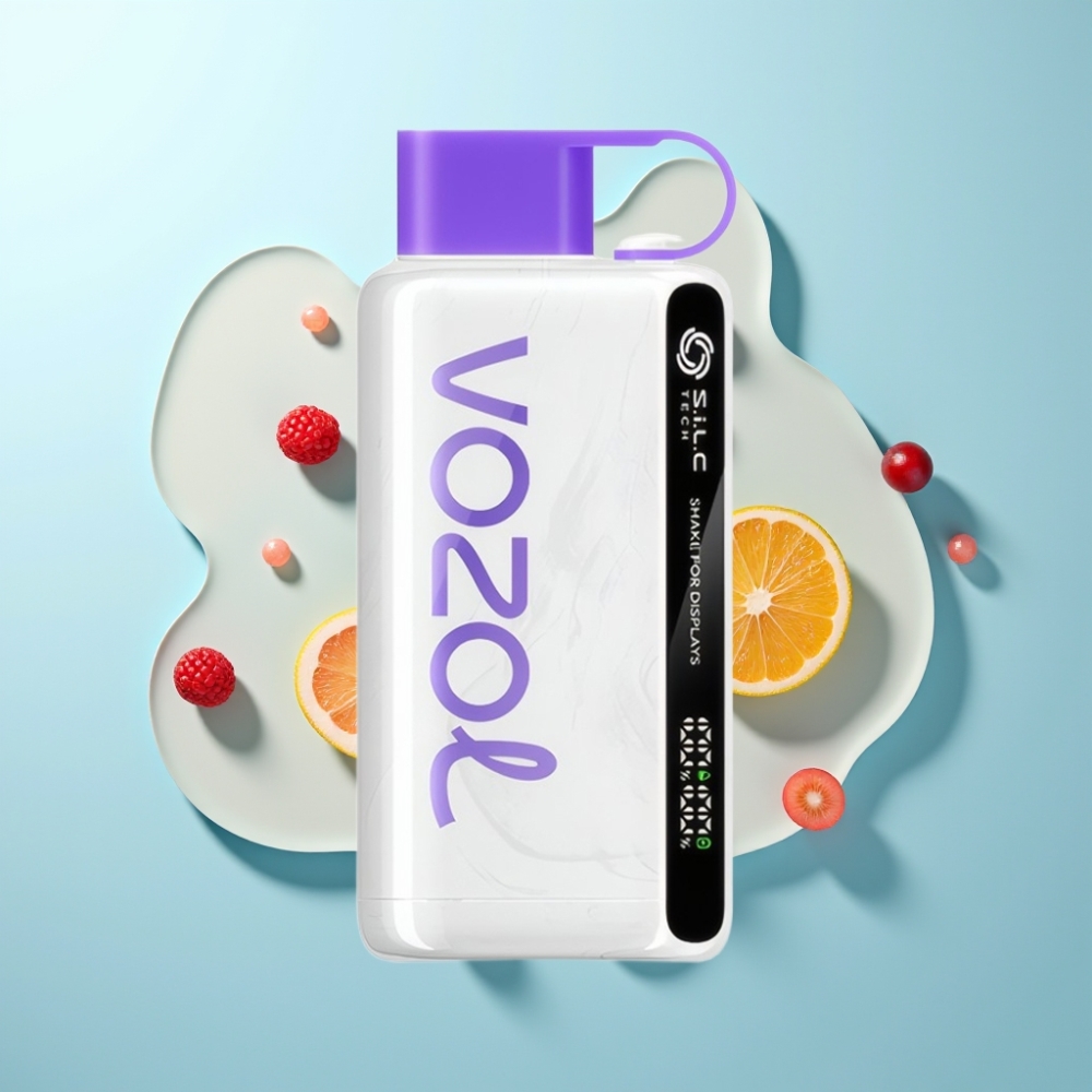 VOZOL STAR 9000/12000 Vape חד פעמי פטל מנגו אשכולית עם S.i.L.C TECH ו-650mAh