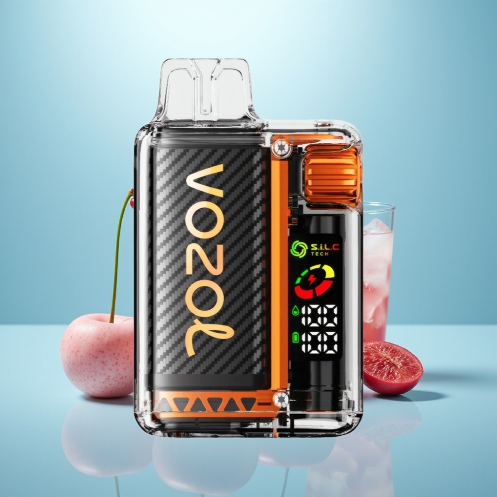 VOZOL Vista 20000 Puffs נטענת Vape חד פעמי OLED Screen Cherry Cola 2% נִיקוֹטִין 650mAh